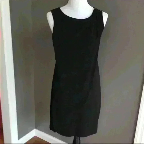 JESSICA SIMPSON Draped LBD - Picture 1 of 8